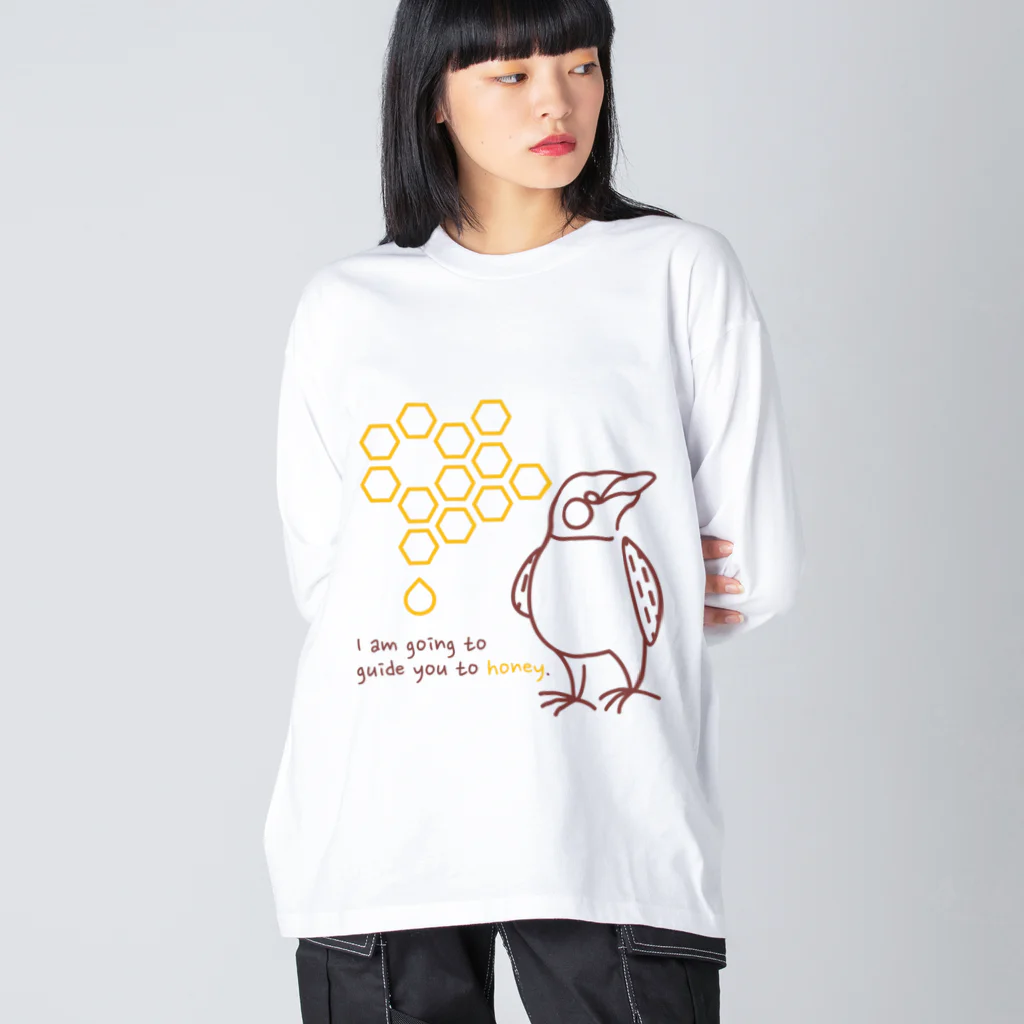 kh.wildlifeのhoney guide Big Long Sleeve T-Shirt