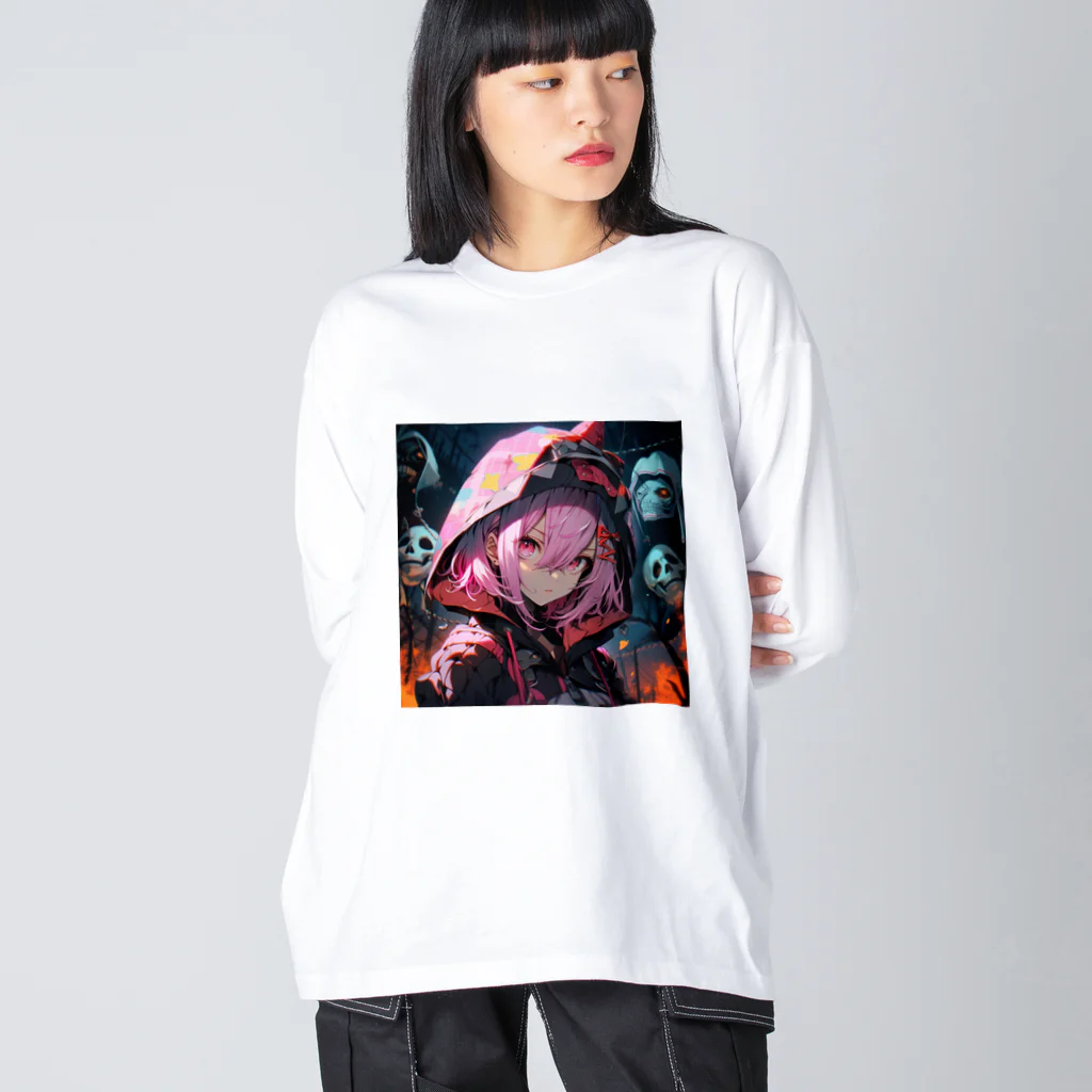 ぶーたんのハロウィン２ Big Long Sleeve T-Shirt