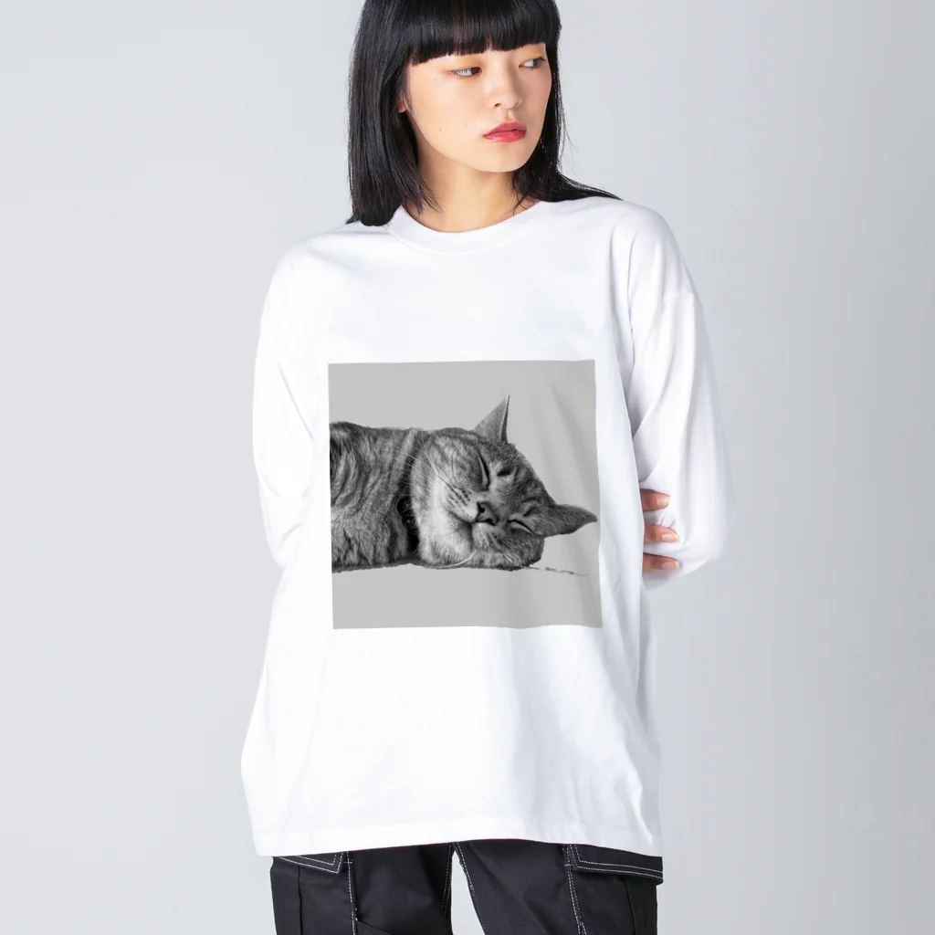 BIKOの Biko sleeping ビッグシルエットロングスリーブTシャツ