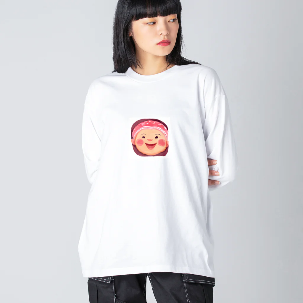 リホタママのレトロベビー Big Long Sleeve T-Shirt