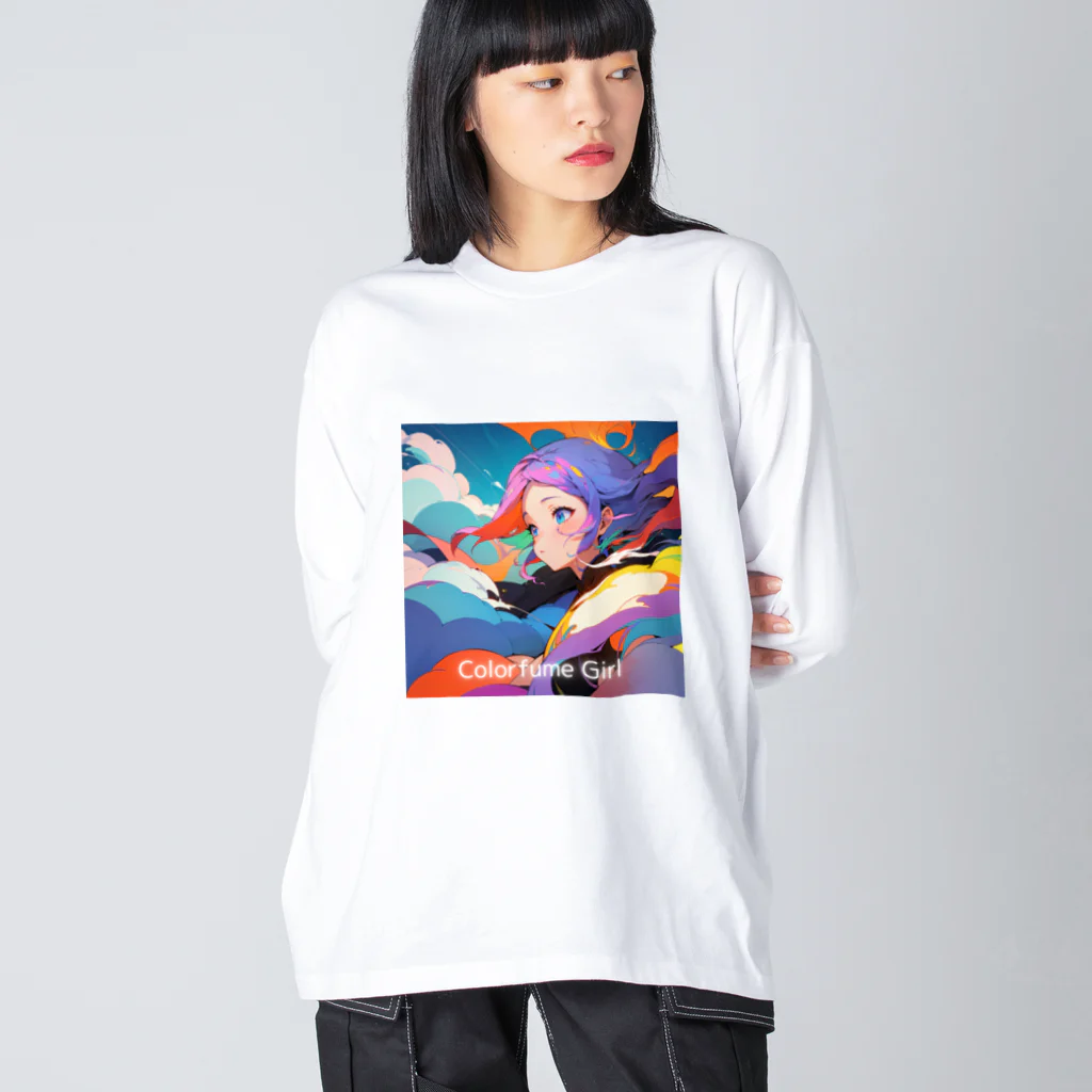 Colorfume_GirlのColorfume Girl #002 ビッグシルエットロングスリーブTシャツ