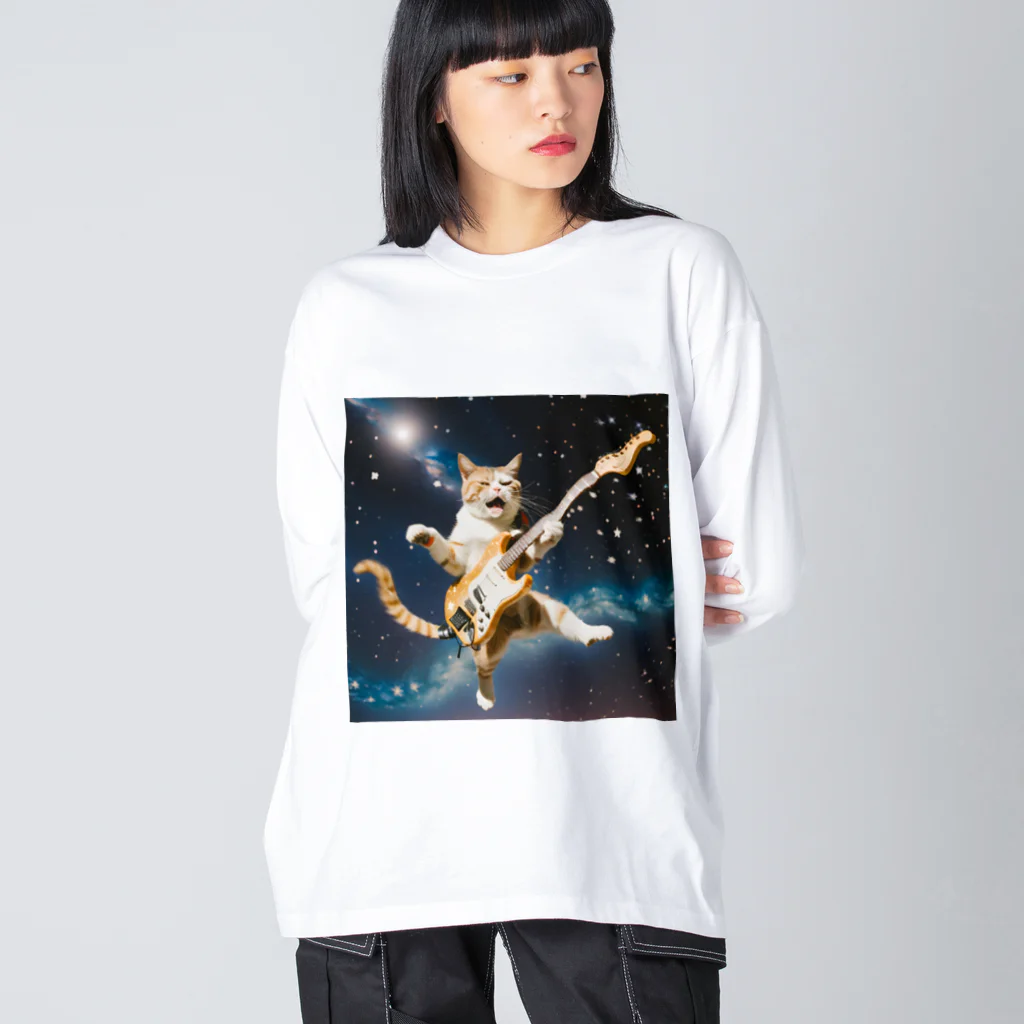 kudari_ryoのジミ・ニャンドリックス Big Long Sleeve T-Shirt