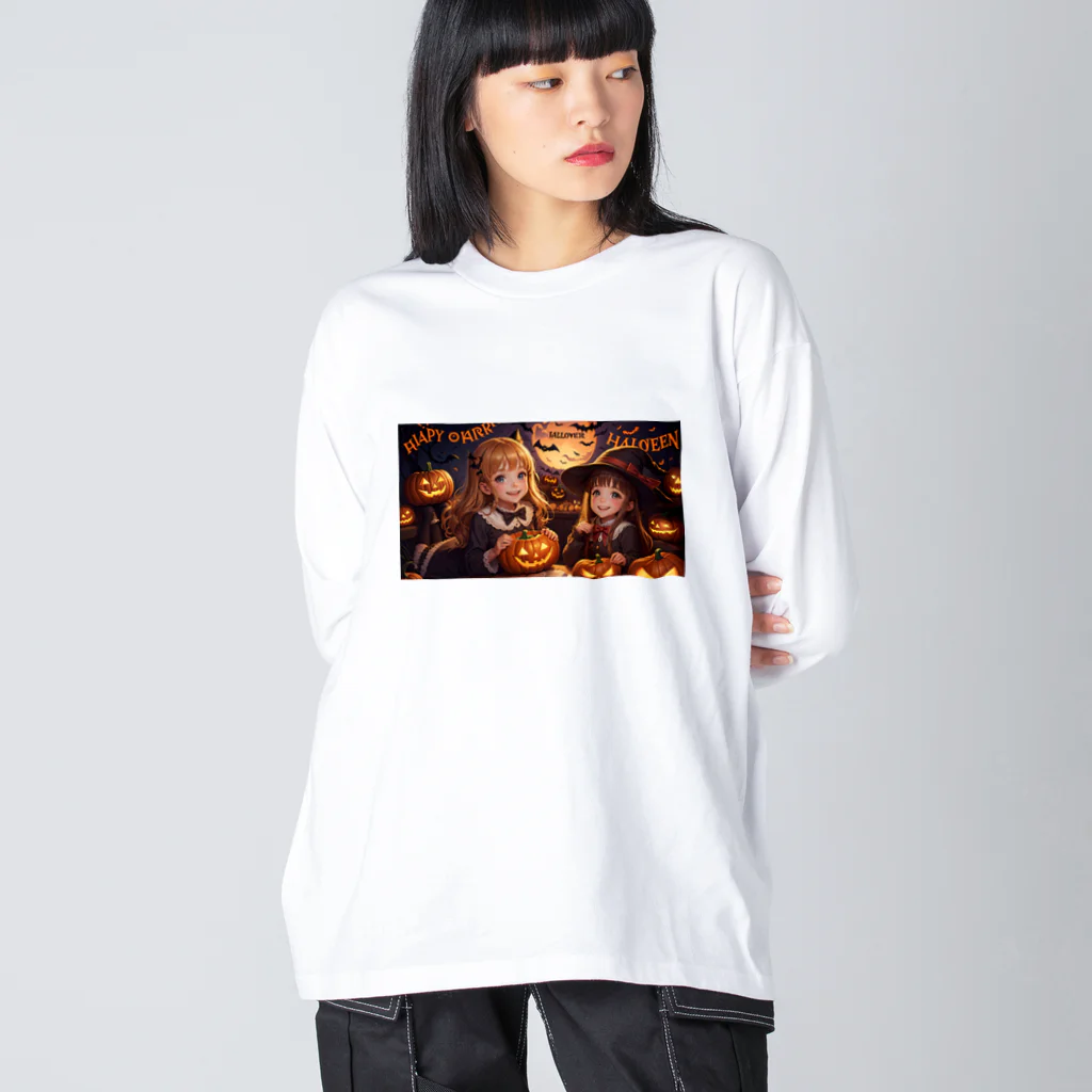 naetyanのハッピーハロウィン② Big Long Sleeve T-Shirt