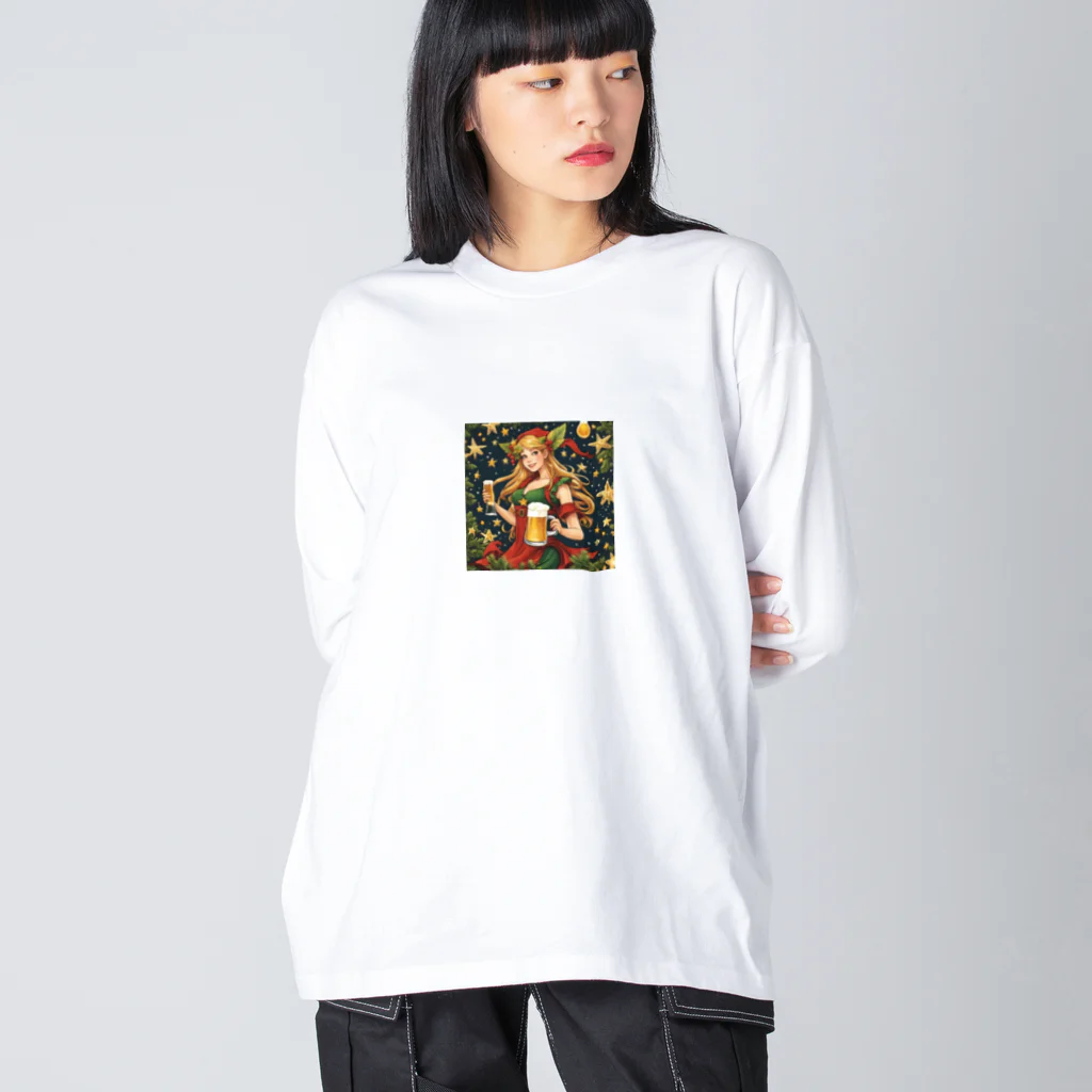 oimonの妖精さんと乾杯 Big Long Sleeve T-Shirt