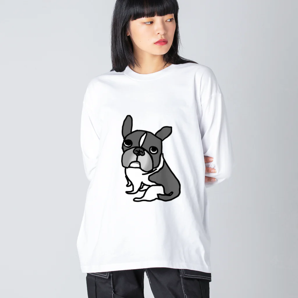 ひらいんさいどのブルオさん Big Long Sleeve T-Shirt