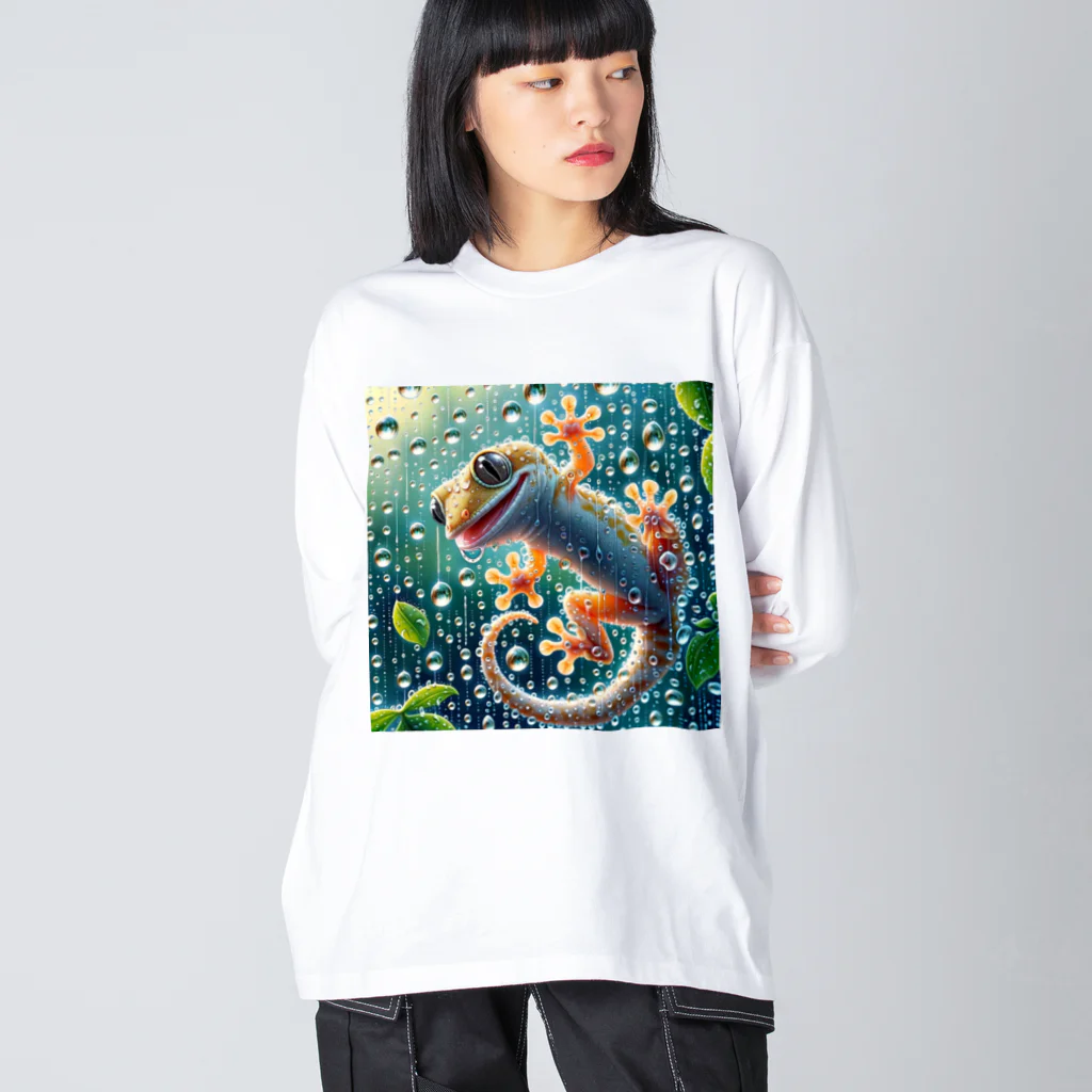 maeken work shopipのGecko Big Long Sleeve T-Shirt