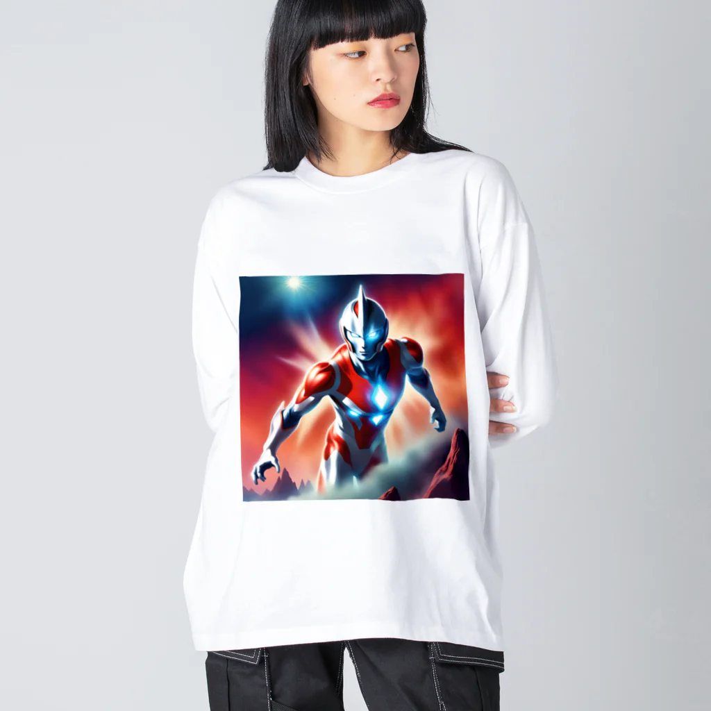 YamapのAIヒーロー Big Long Sleeve T-Shirt