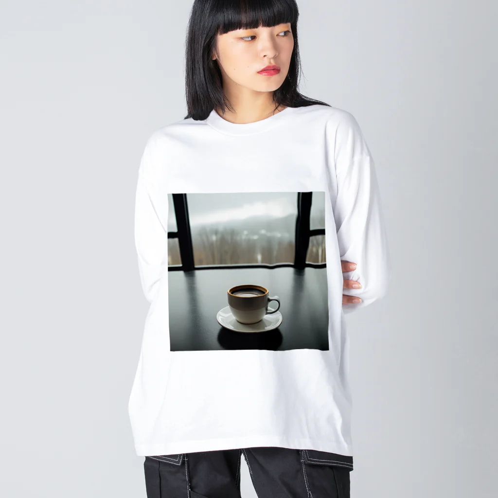 ミウ&ゆうの部屋のcoffee Time Big Long Sleeve T-Shirt