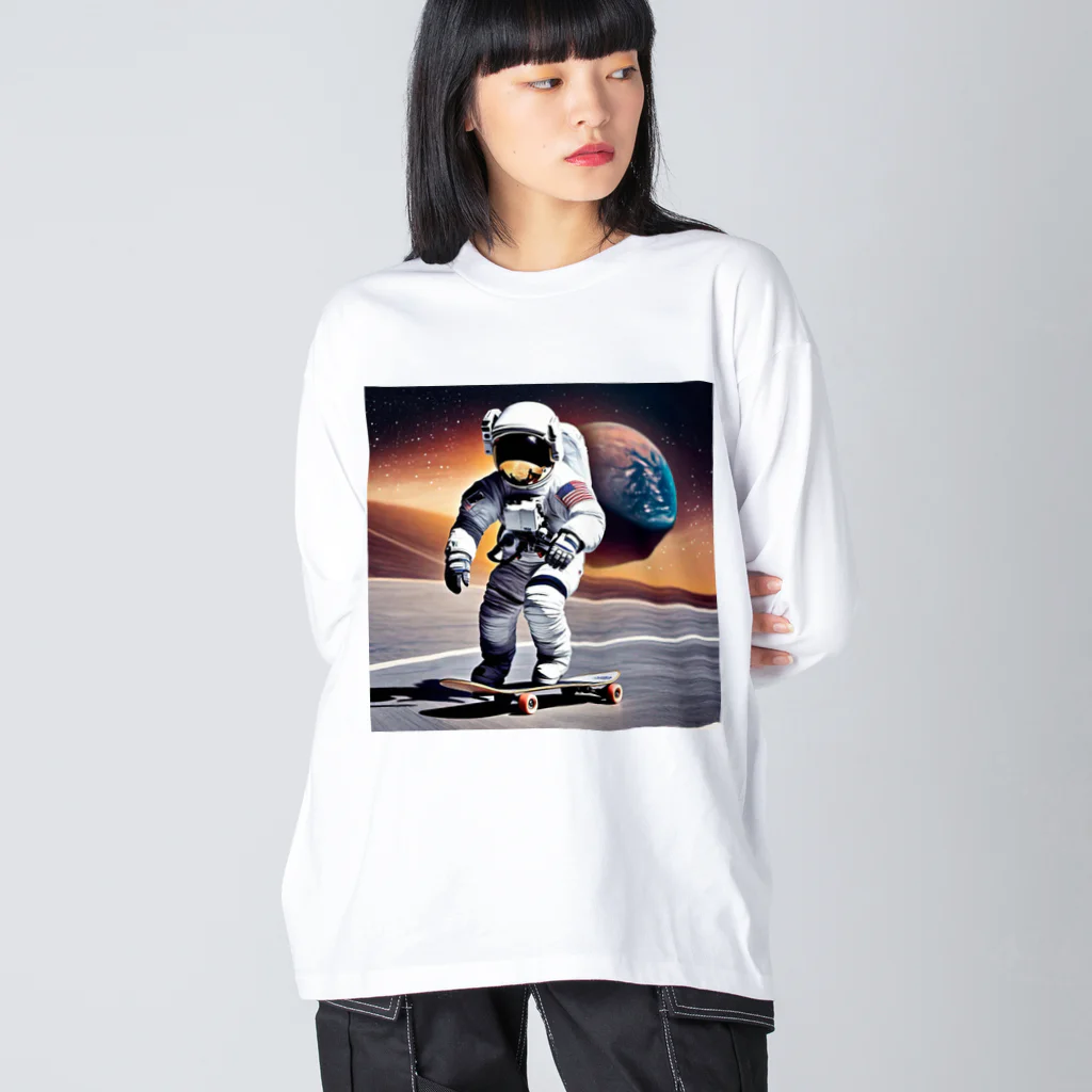 宇宙開発デザイン科のここでなら出来る ビッグシルエットロングスリーブTシャツ