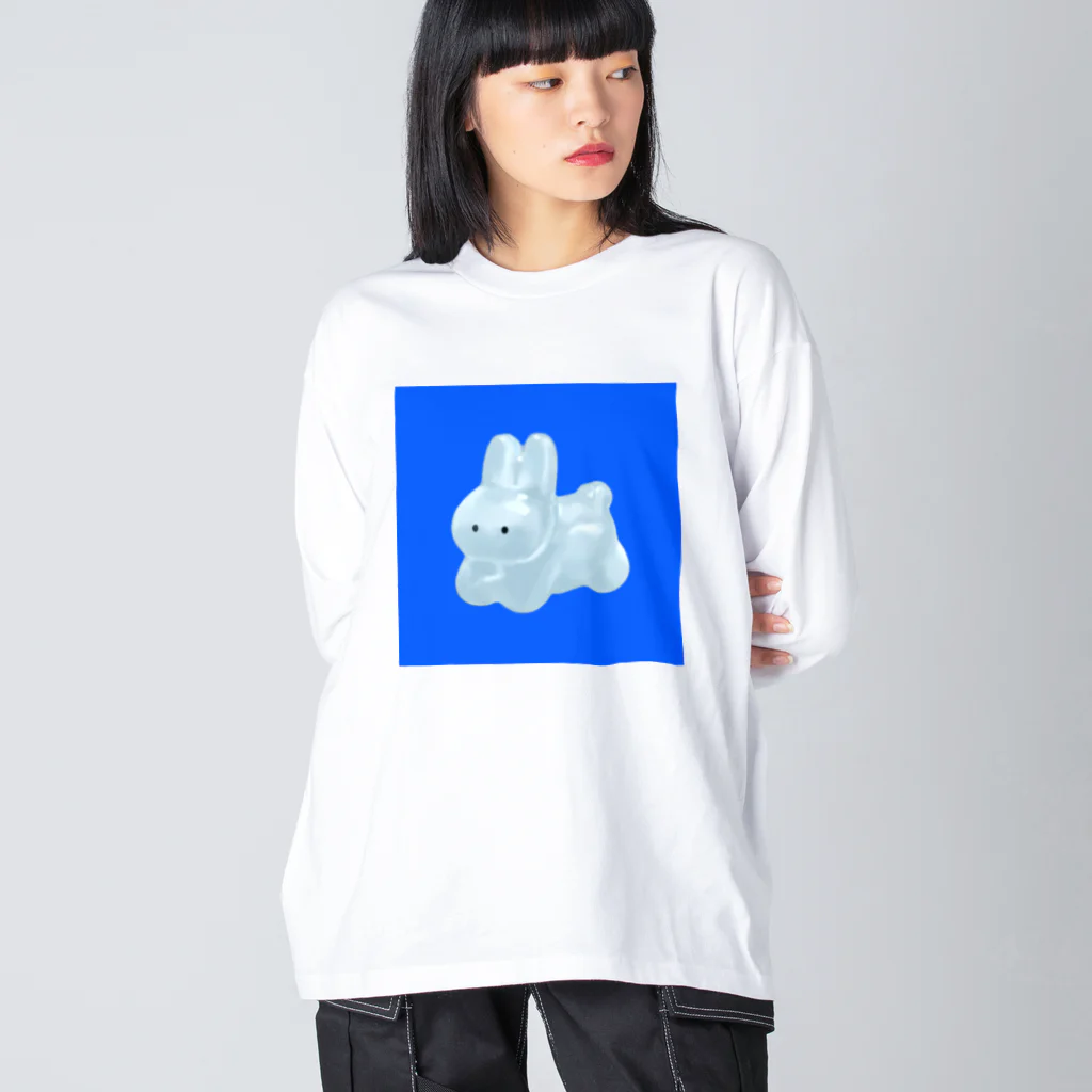 nsnのUSAGI ビッグシルエットロングスリーブTシャツ