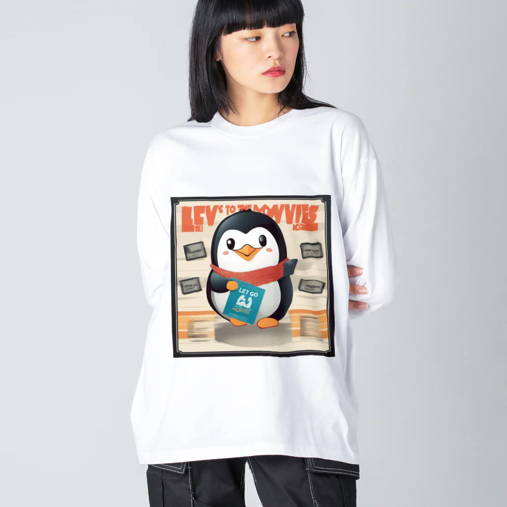 MistyStarkのペンギンレッツムービー Big Long Sleeve T-Shirt
