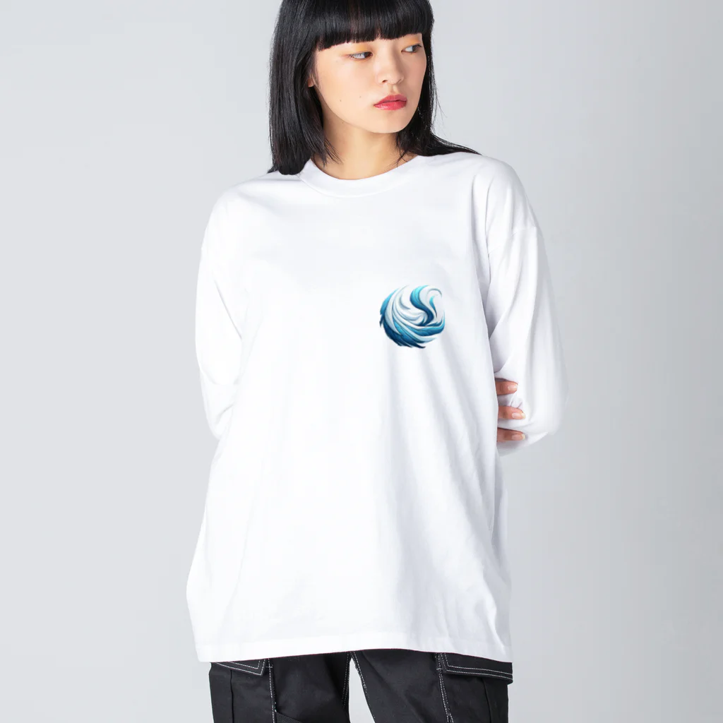 アメーバ2世の氷結の旋風 Big Long Sleeve T-Shirt