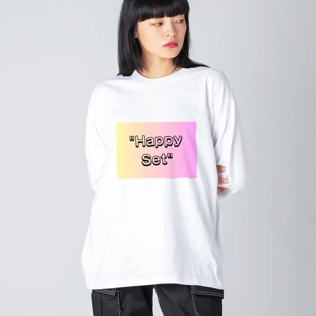 "Positive Thinking"の"Positive Thinking" Big Long Sleeve T-Shirt