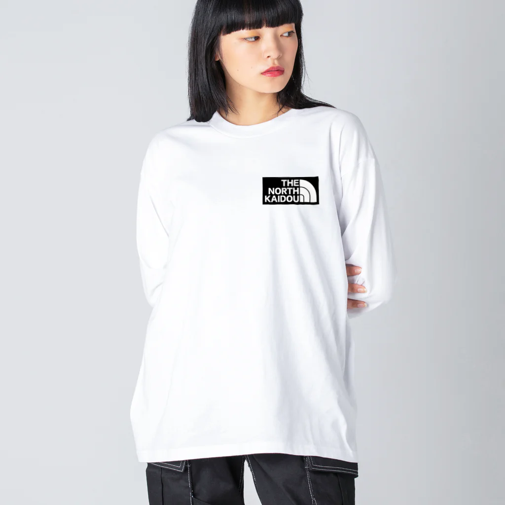 sounya sounyaのTHE NORTH KAIDOU（北海道） ビッグシルエットロングスリーブTシャツ