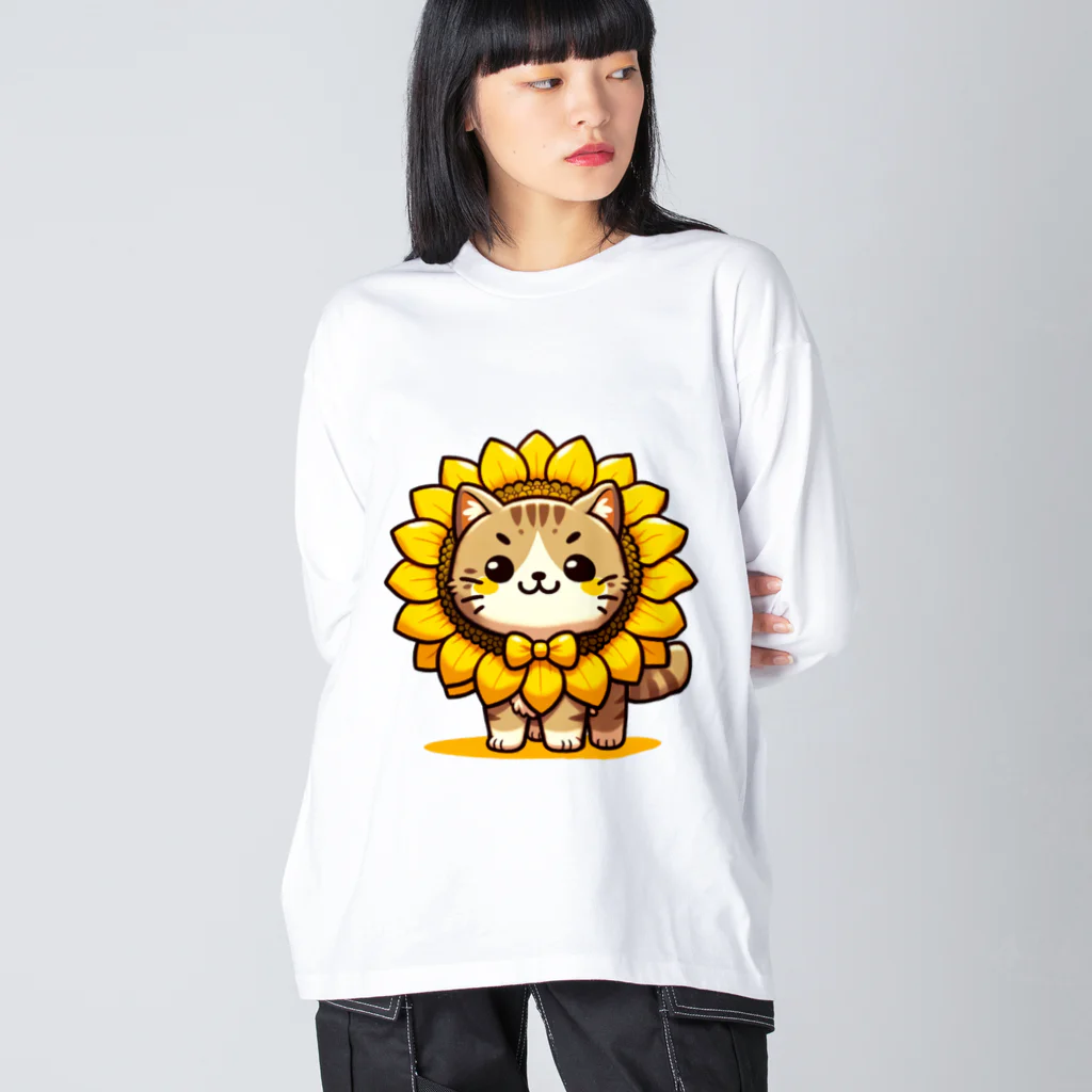 H.F.Fのひまにゃん アパレルコレクション Big Long Sleeve T-Shirt