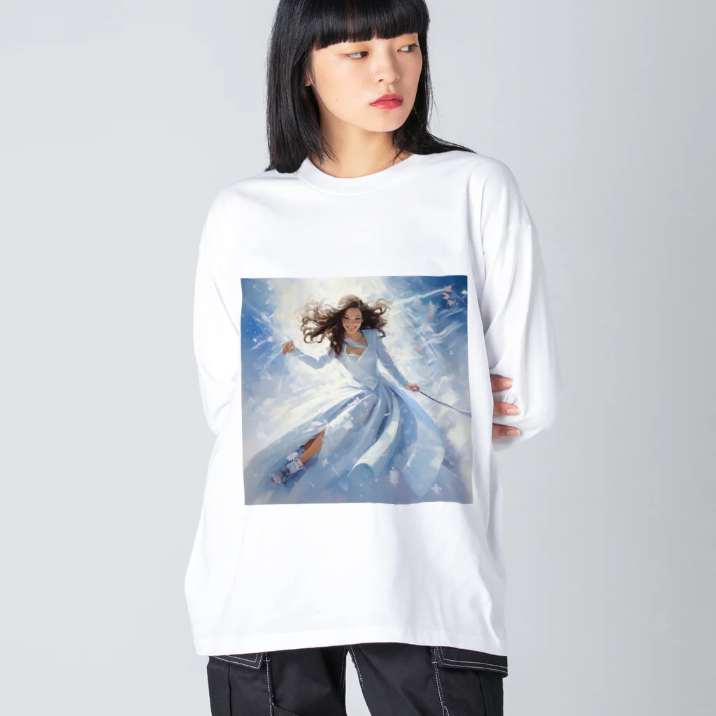 MistyStarkのプリンセススキー Big Long Sleeve T-Shirt