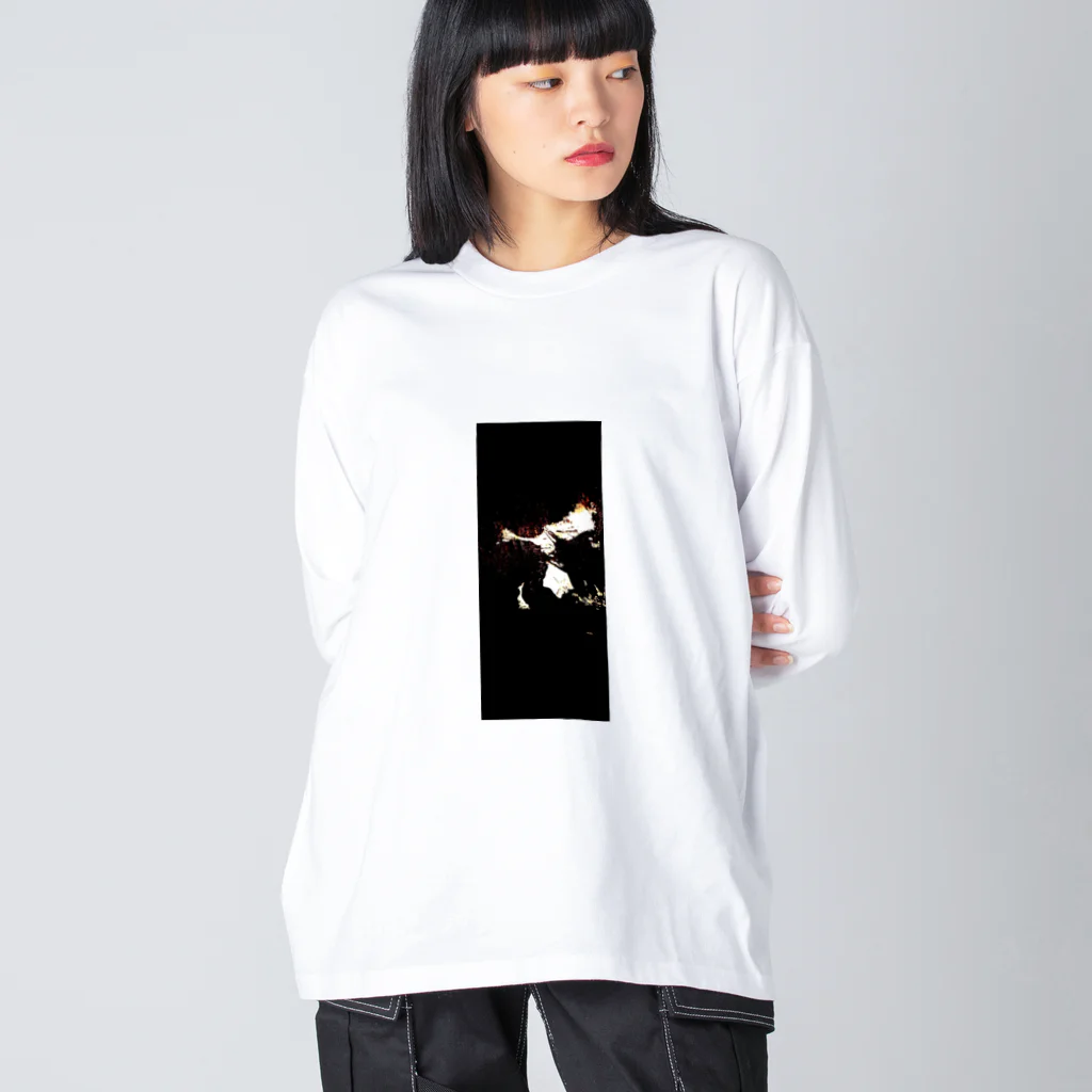 maguro8xpのmaguro dark side of the moon ビッグシルエットロングスリーブTシャツ