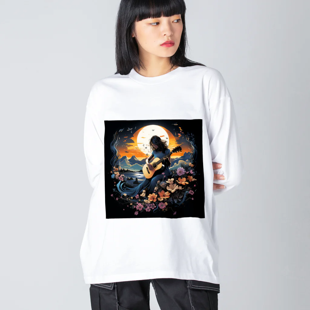 KING BISONのMelody &Harmony3 ビッグシルエットロングスリーブTシャツ