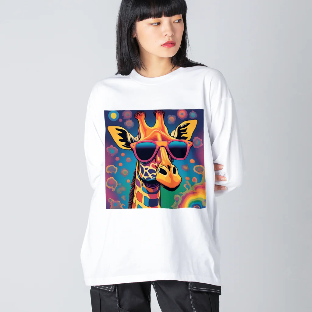 Anniversary TRIBEのパーリーキリン Big Long Sleeve T-Shirt