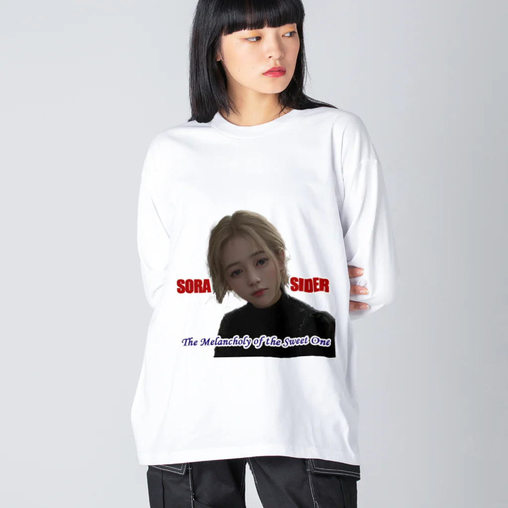 SORASIDER.MONO（そらさいだあ・どっと・もの）のメランコリー❤ Big Long Sleeve T-Shirt