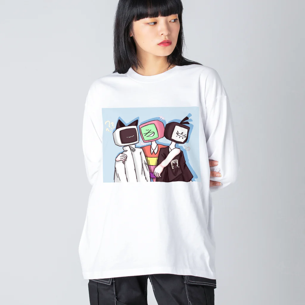 テレビーずのテレビ★トリオ Big Long Sleeve T-Shirt