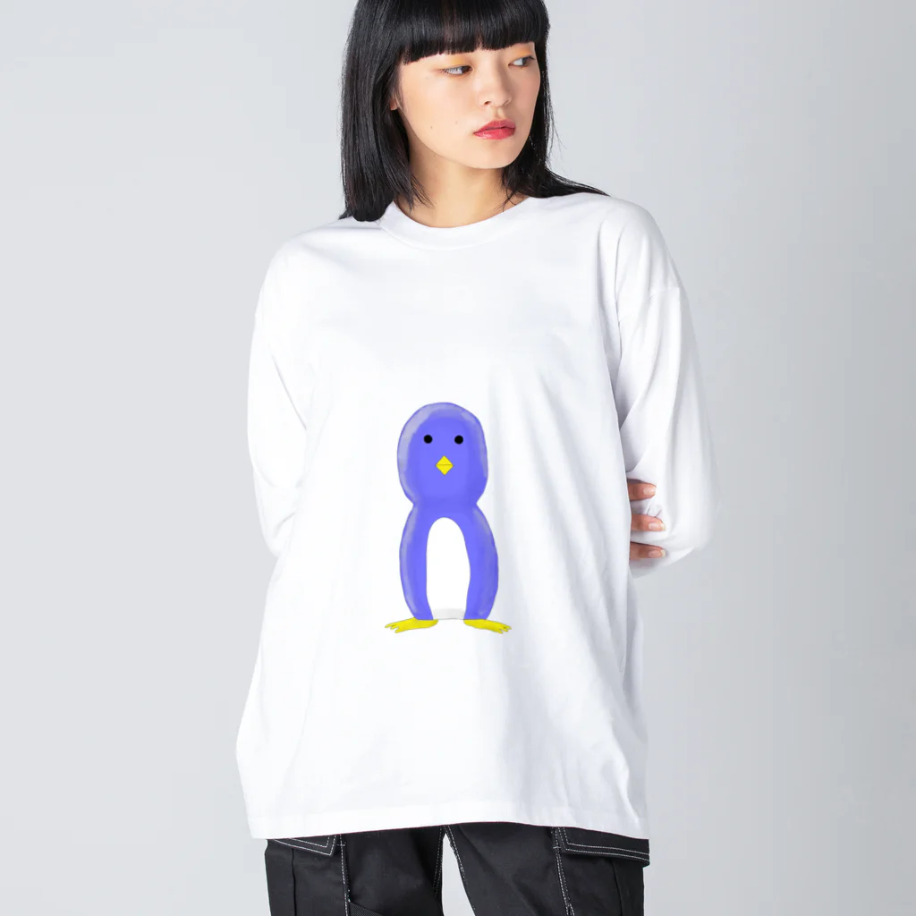 yuruyuruのぺんぎん。グッズ ビッグシルエットロングスリーブTシャツ