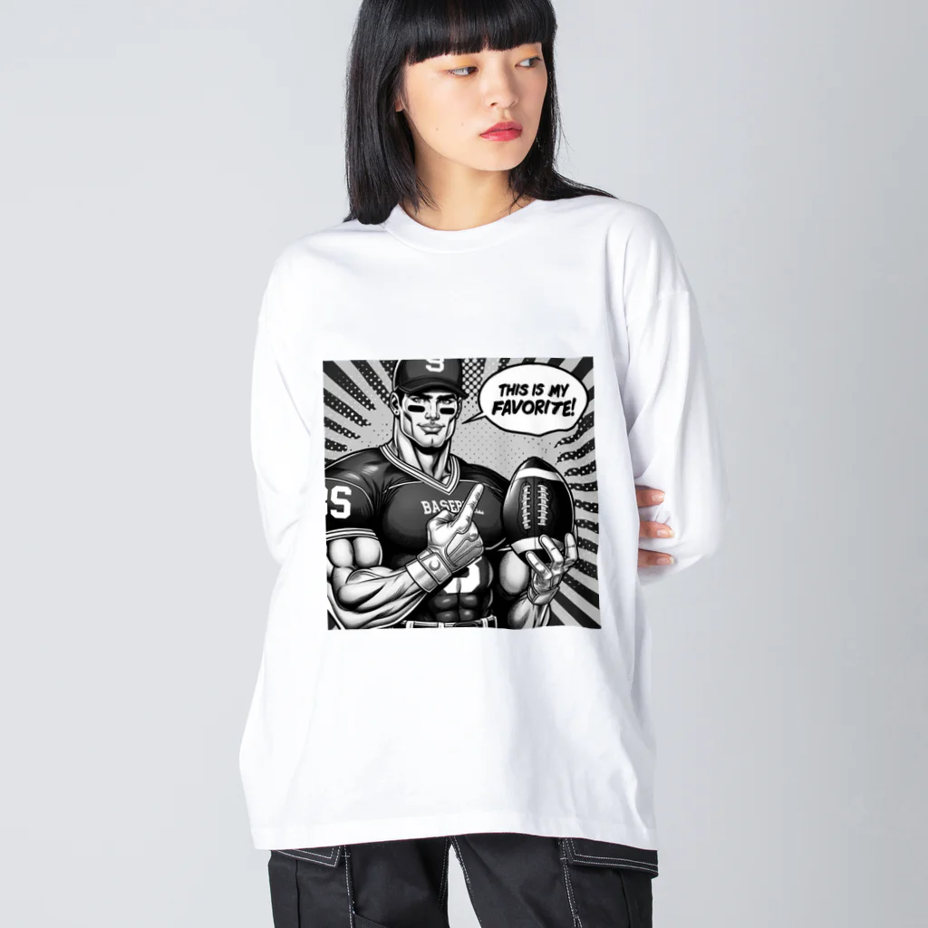 R-M-ShopのFAVORITEシリーズNo.3 Big Long Sleeve T-Shirt