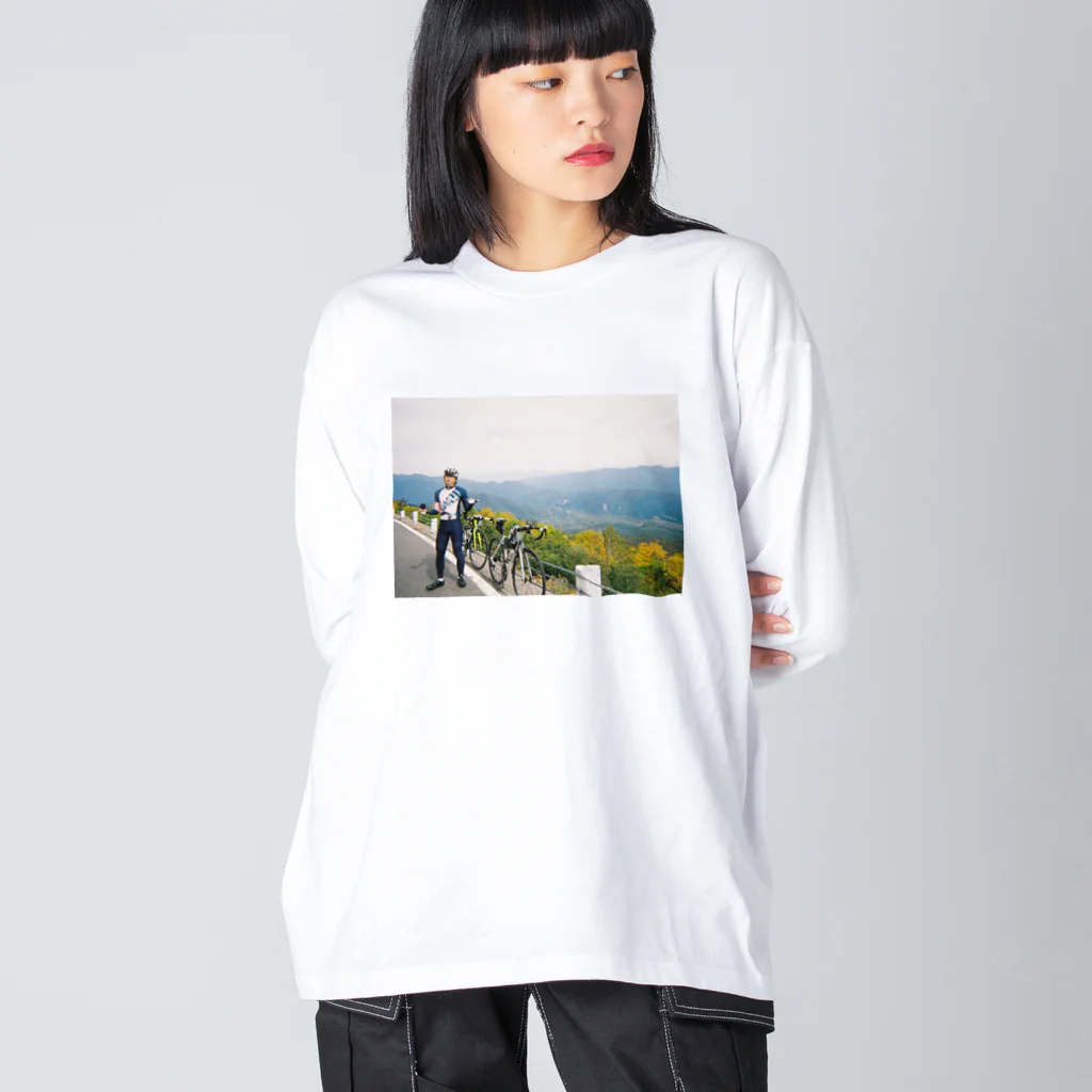 イエローの乗鞍2 Big Long Sleeve T-Shirt