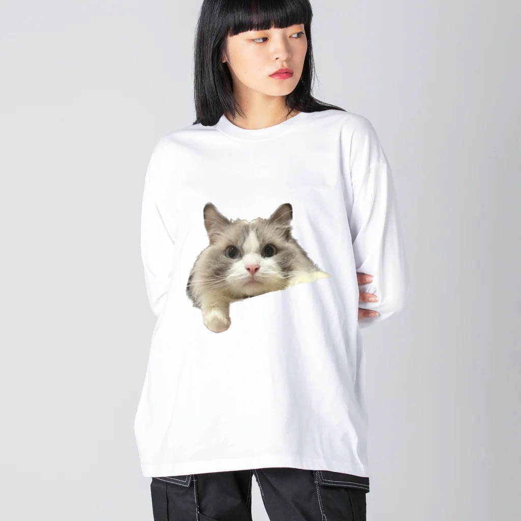 タルトのラグドールのタルトくん Big Long Sleeve T-Shirt