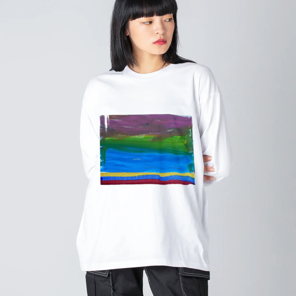 kokorozasuのぽっ Big Long Sleeve T-Shirt