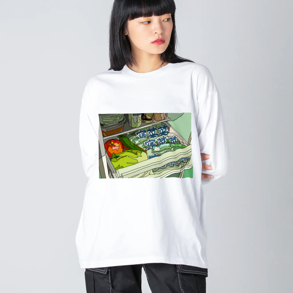 いぬビンゴのネナサイリフリジレーター Big Long Sleeve T-Shirt