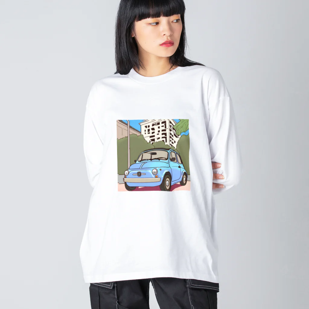 mizu163のフィアット Big Long Sleeve T-Shirt