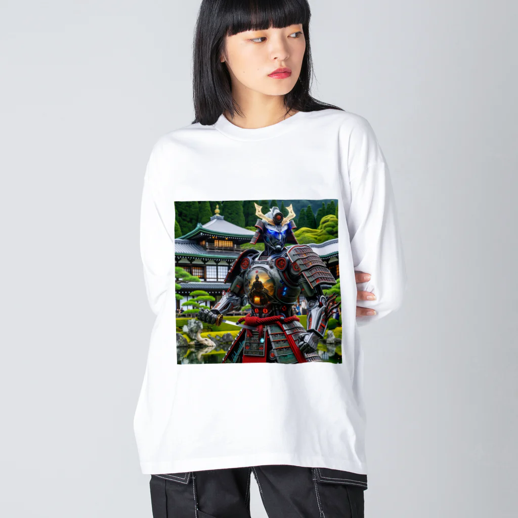 こまイヌ屋たちの十二神将カンテラロボ ビッグシルエットロングスリーブTシャツ