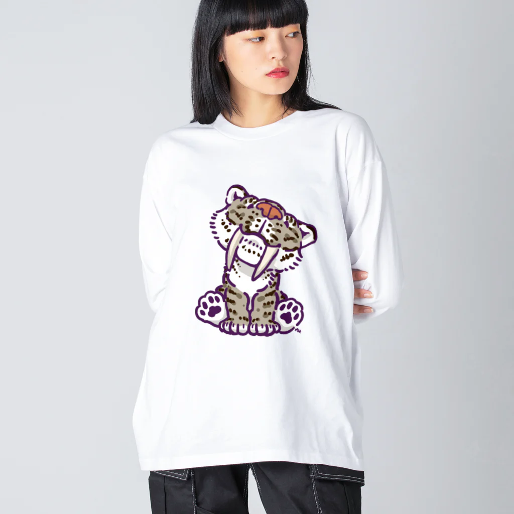 segasworksのお座りスミロドンちゃん ビッグシルエットロングスリーブTシャツ