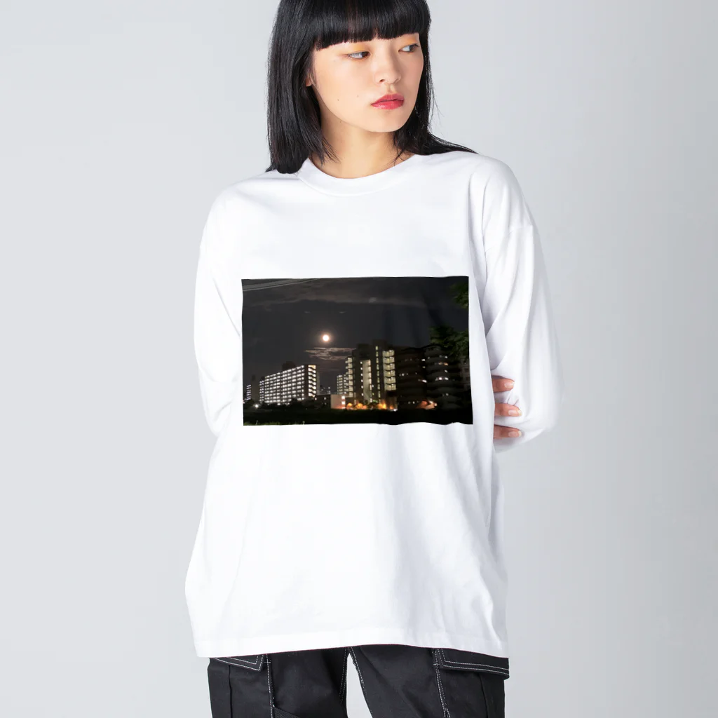 玉手箱のあんこくの街並み Big Long Sleeve T-Shirt