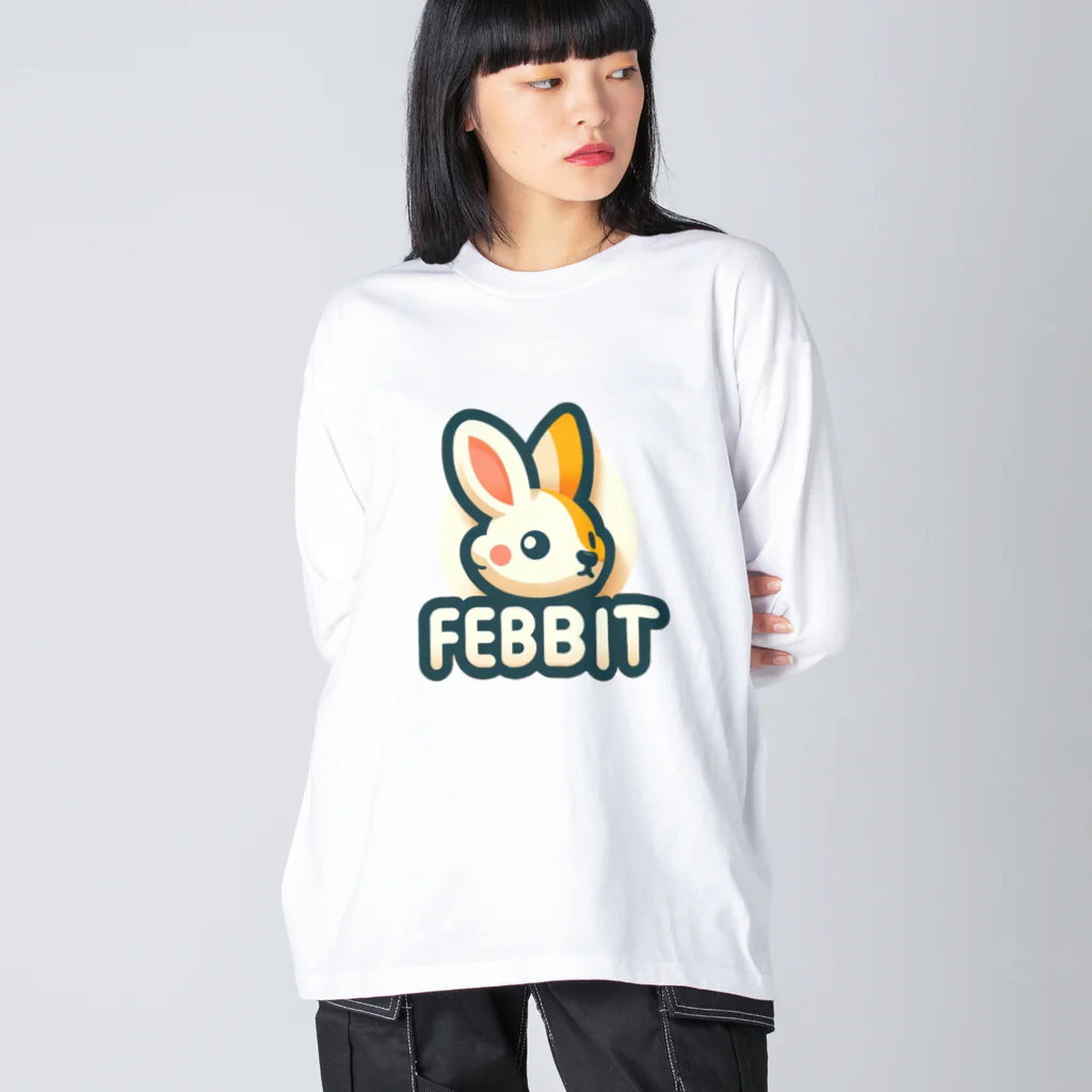 AIdependerのフェビット　FEBBIT ビッグシルエットロングスリーブTシャツ