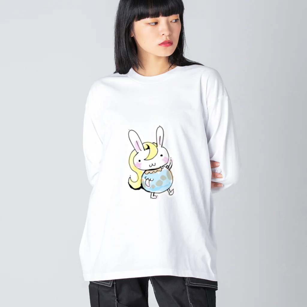 るなてら赤猫しょっぷのるなてら Big Long Sleeve T-Shirt