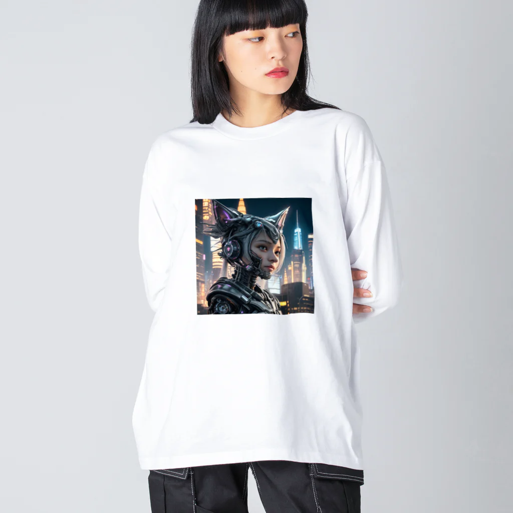 ZZRR12の「サイバーフェリス」 Big Long Sleeve T-Shirt