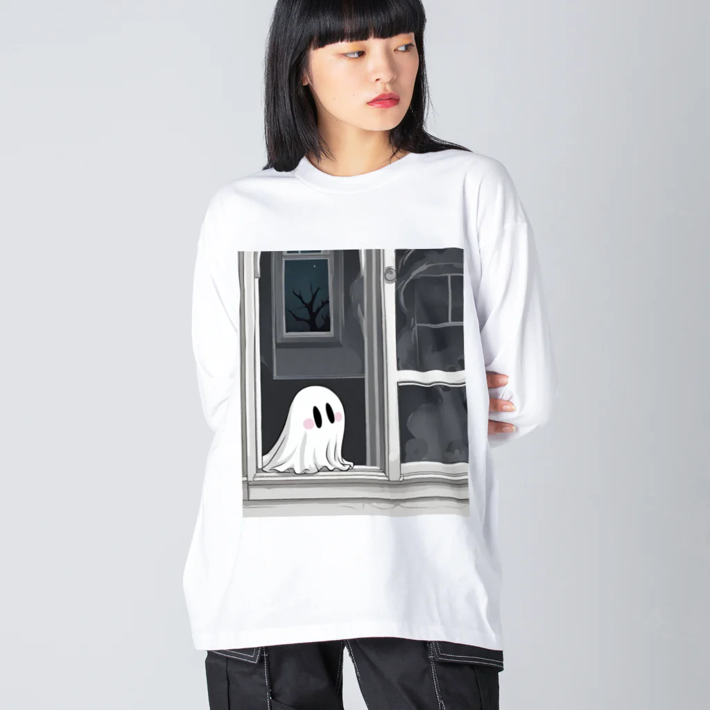 saint_sのひょっこりおばけ Big Long Sleeve T-Shirt