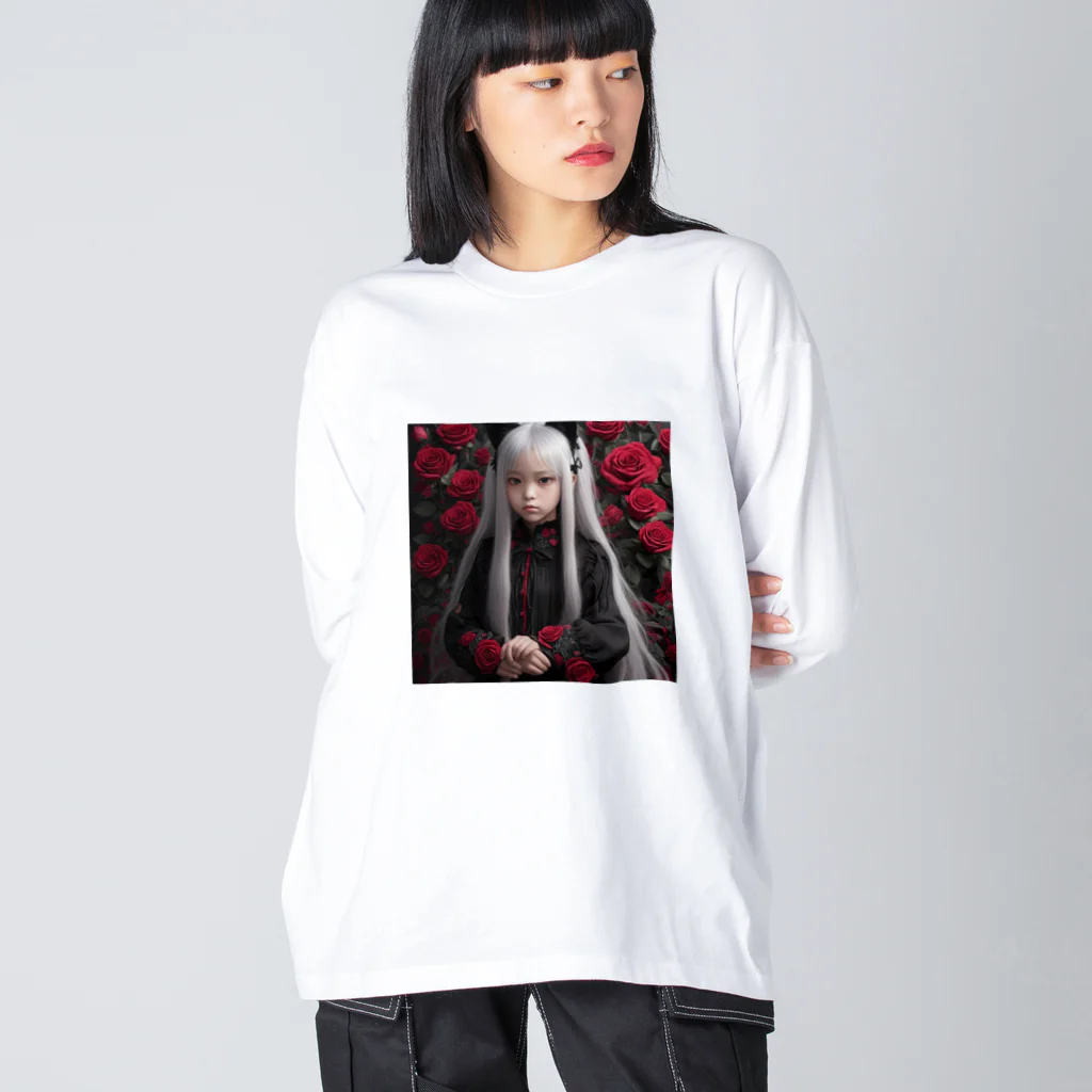 ZZRR12の「猛炎に舞う紅の猫耳守護者」 Big Long Sleeve T-Shirt