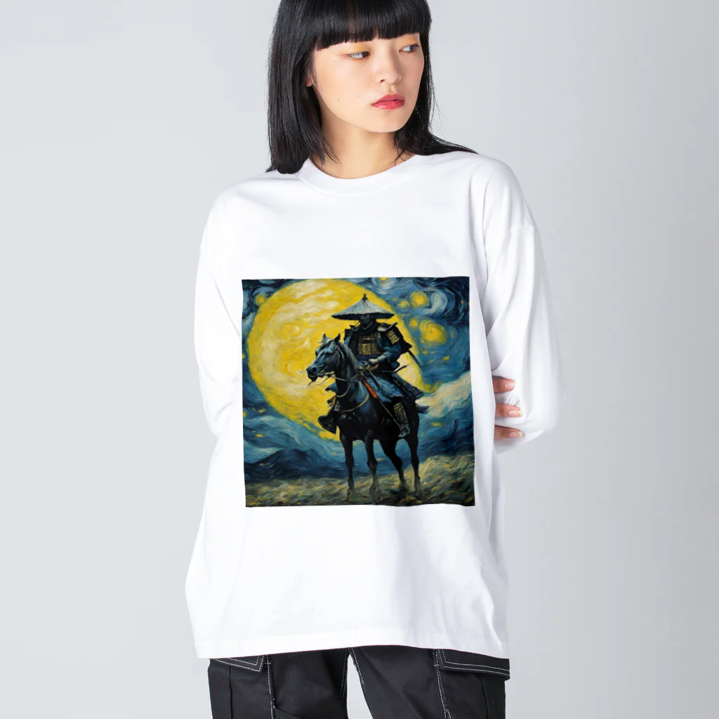 D・R・EのSAMURAI Big Long Sleeve T-Shirt