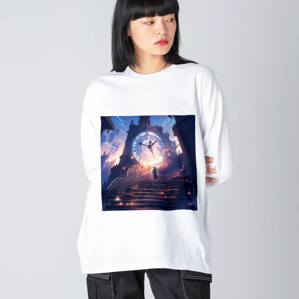 異世界召喚士の異世界の時計塔 Big Long Sleeve T-Shirt