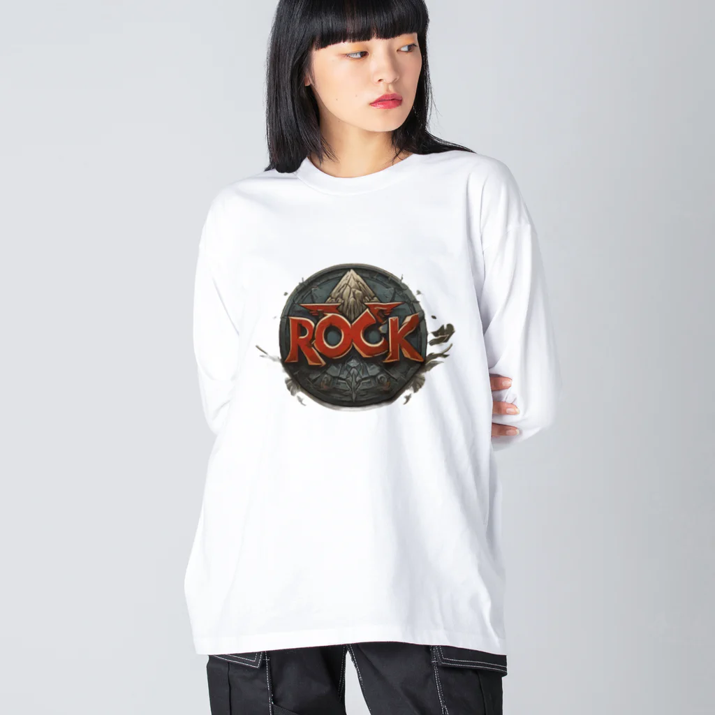 キャプテン カエルのROCKな山脈 Big Long Sleeve T-Shirt