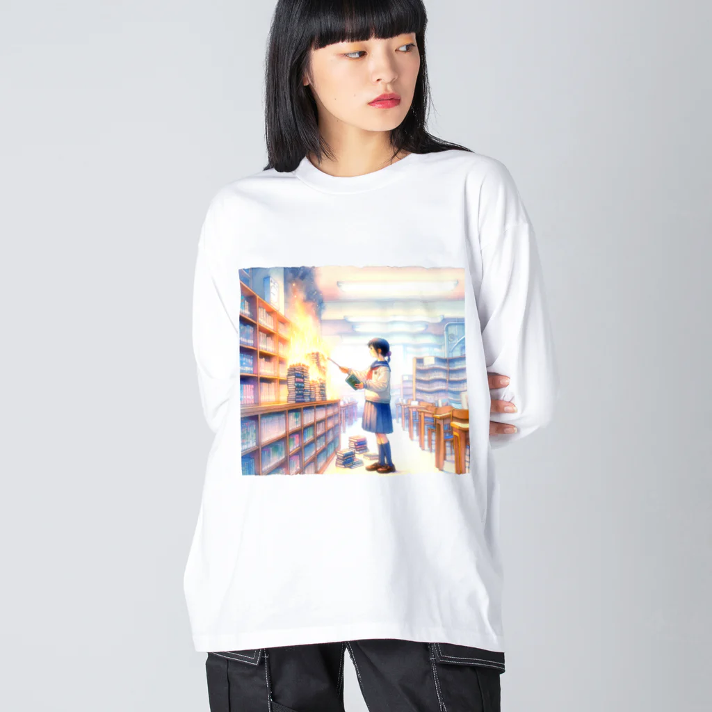 kurehajimeの禁書 ビッグシルエットロングスリーブTシャツ