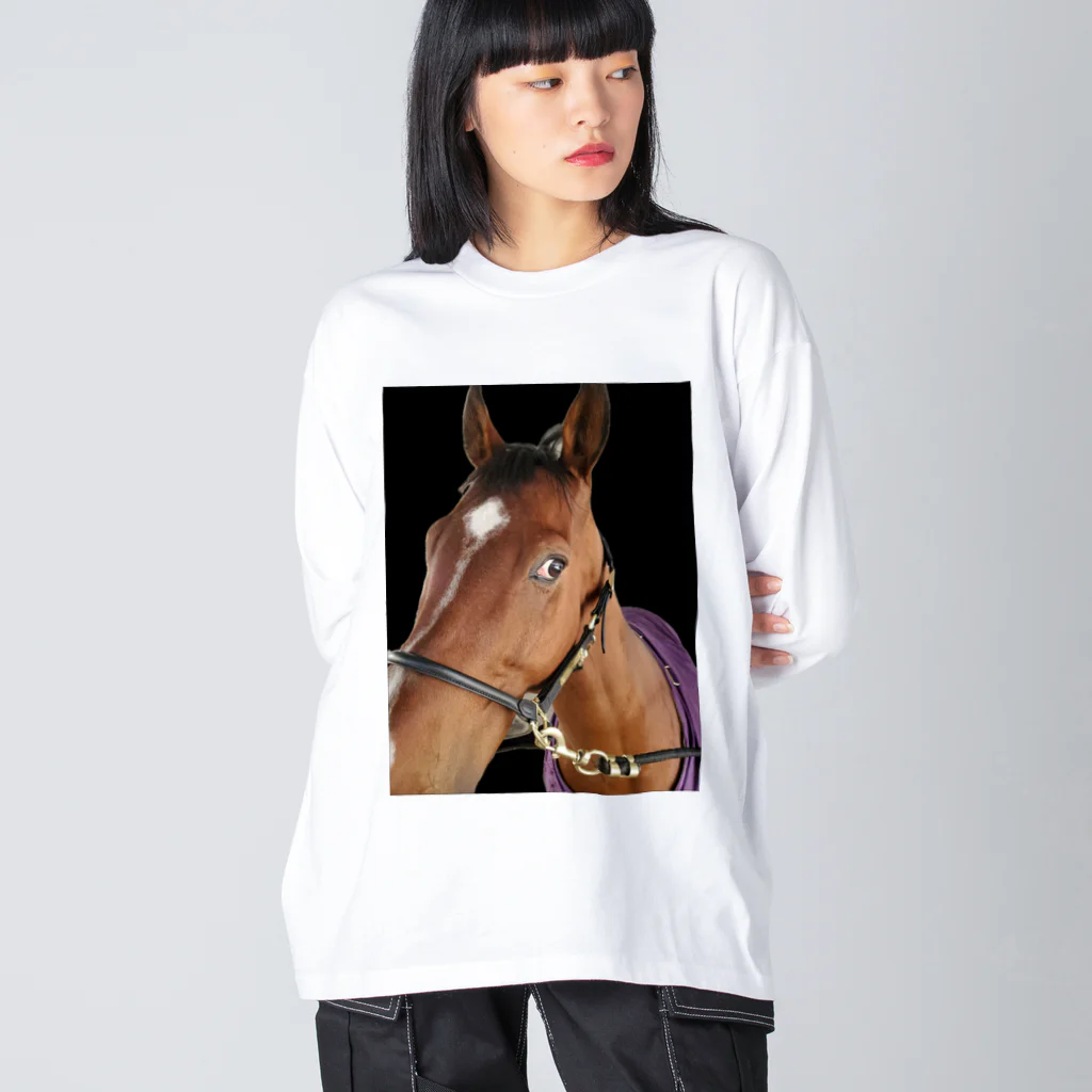 Macrovista マクロビスタの子猫サクラ Big Long Sleeve T-Shirt