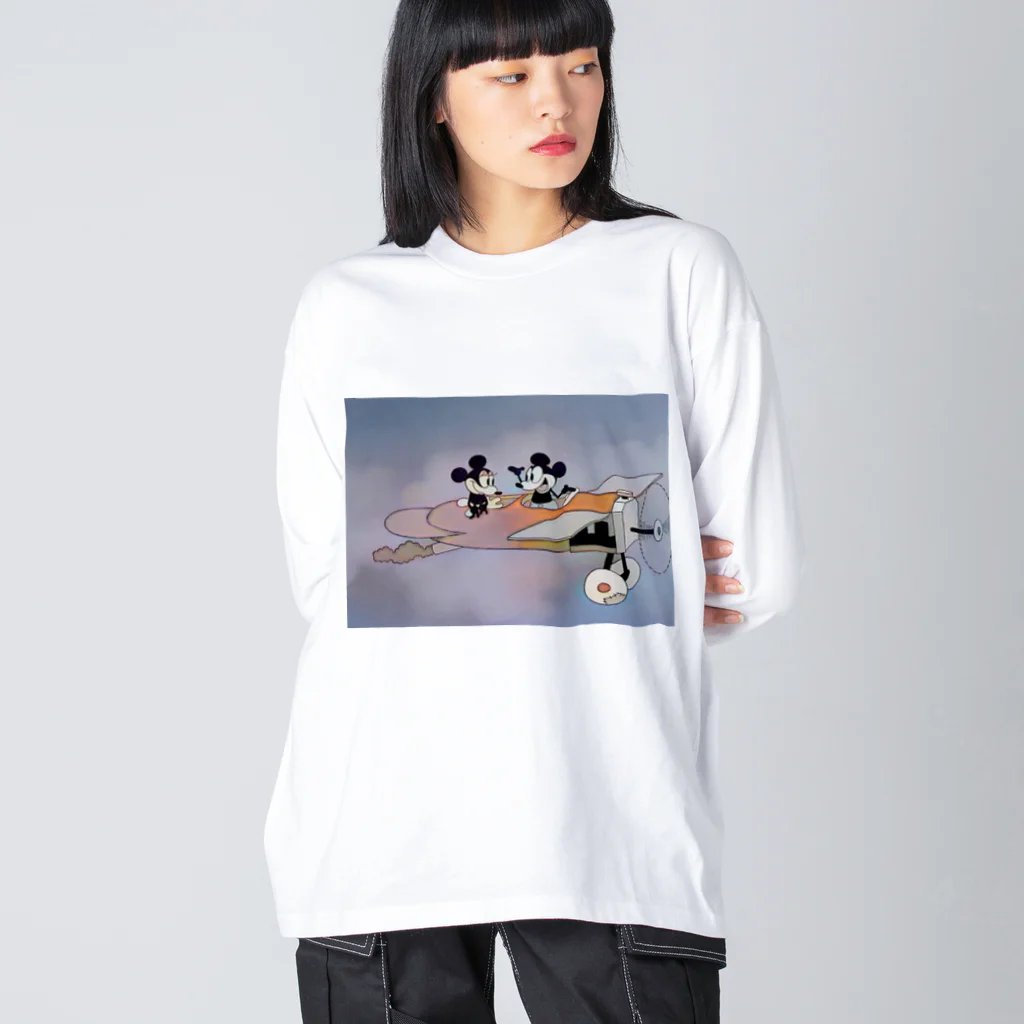 CHIKUSHOのプレーン・クレイジー　シャツ Big Long Sleeve T-Shirt