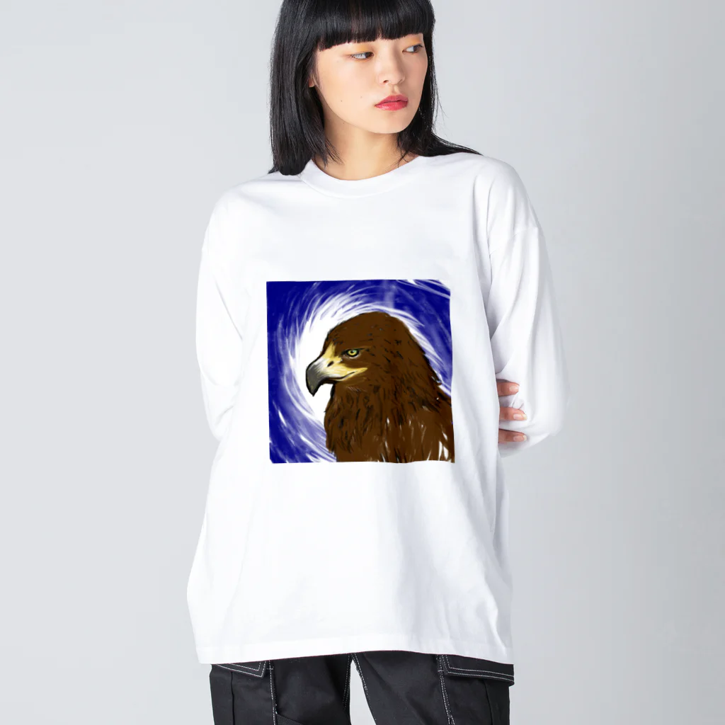 ネコグラシの不屈のイヌワシ Big Long Sleeve T-Shirt