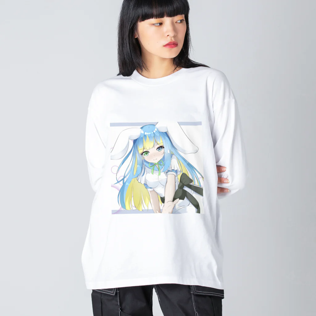 sizukunosoraのお姉さんのとこにおいで 水瀬雫 Big Long Sleeve T-Shirt