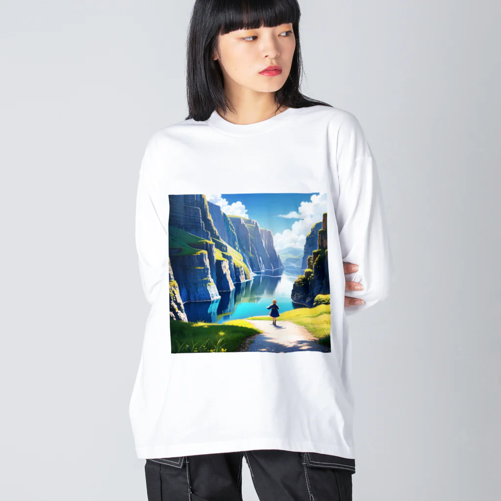 D-aerialのファンタジー世界のグッズ Big Long Sleeve T-Shirt