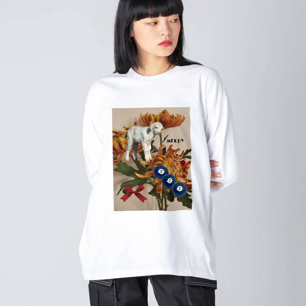 koyomiのメーメー ビッグシルエットロングスリーブTシャツ